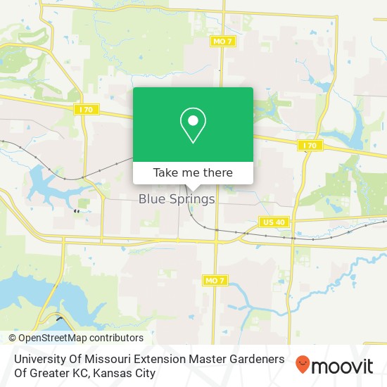 University Of Missouri Extension Master Gardeners Of Greater KC map