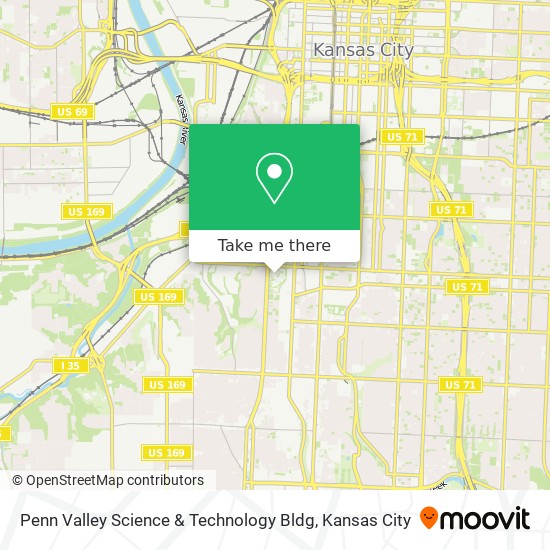 Penn Valley Science & Technology Bldg map