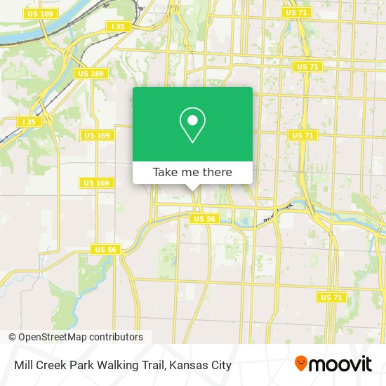 Mill Creek Park Walking Trail map