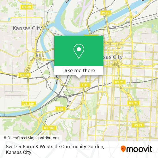 Mapa de Switzer Farm & Westside Community Garden