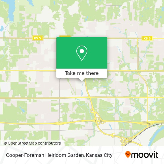 Cooper-Foreman Heirloom Garden map