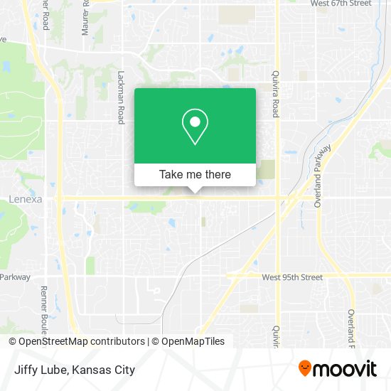 Jiffy Lube map