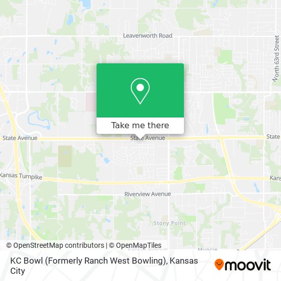 KC Bowl (Formerly Ranch West Bowling) map