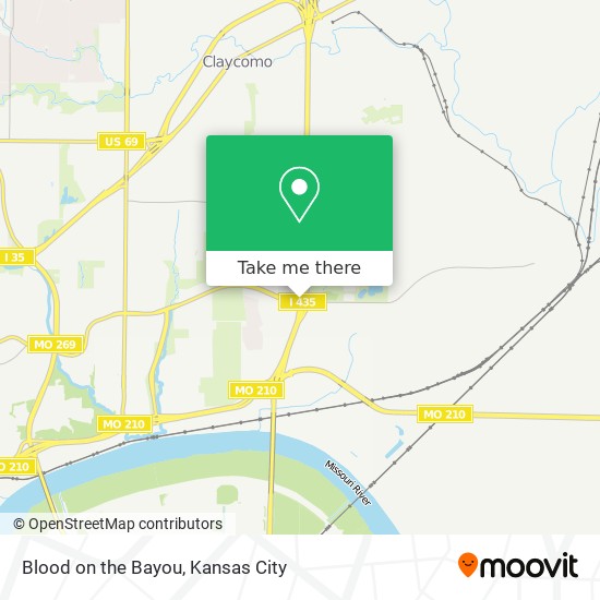 Mapa de Blood on the Bayou