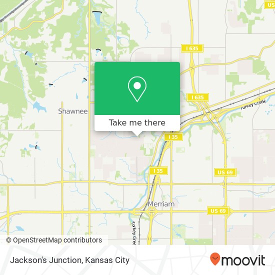 Jackson's Junction map