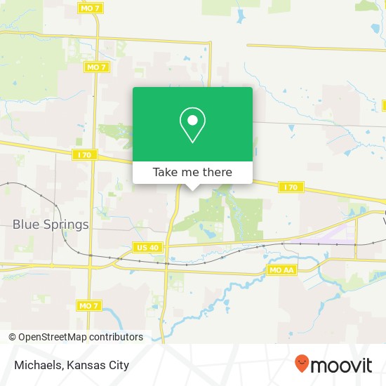 Mapa de Michaels