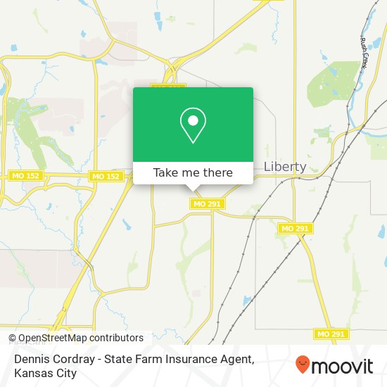 Dennis Cordray - State Farm Insurance Agent map