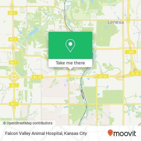Mapa de Falcon Valley Animal Hospital