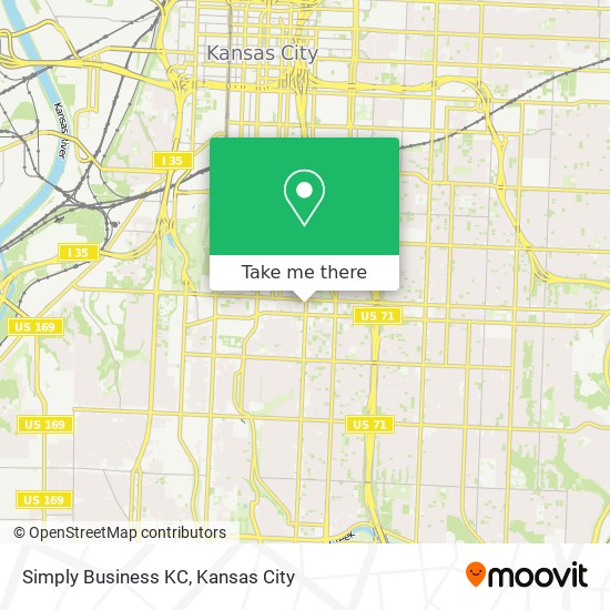Simply Business KC map