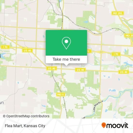 Flea Mart map