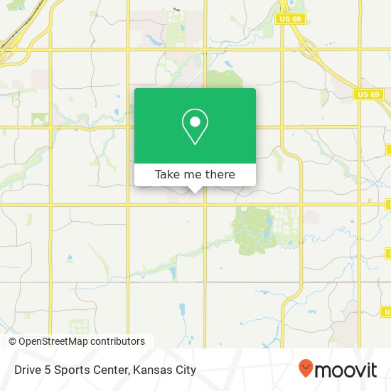 Drive 5 Sports Center map