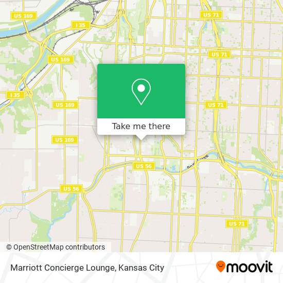 Marriott Concierge Lounge map