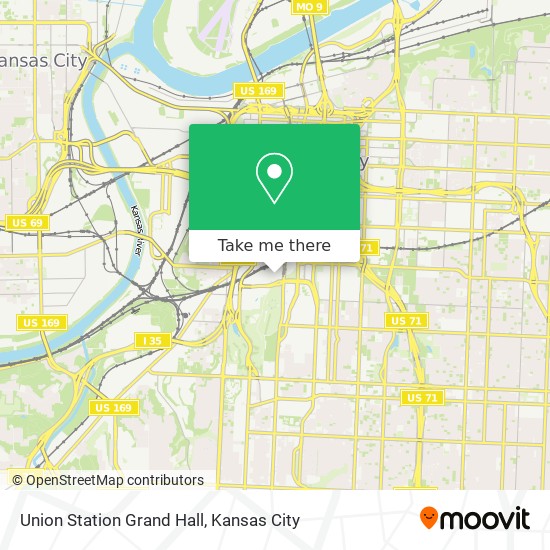 Mapa de Union Station Grand Hall