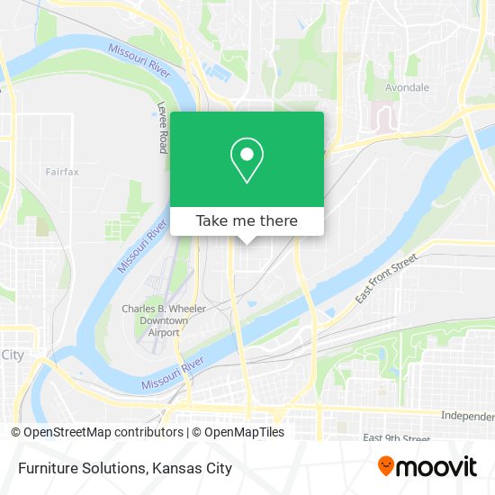 Furniture Solutions map