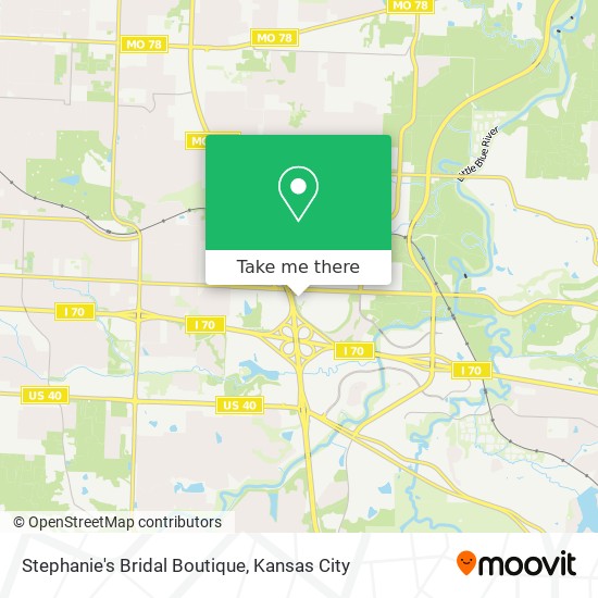 Stephanie's Bridal Boutique map