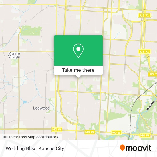 Mapa de Wedding Bliss