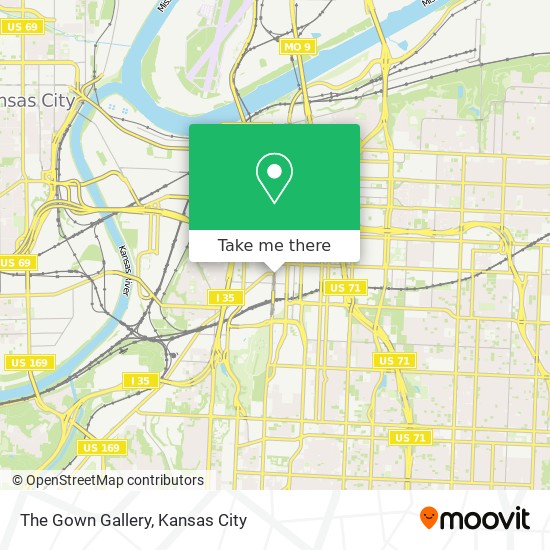 Mapa de The Gown Gallery