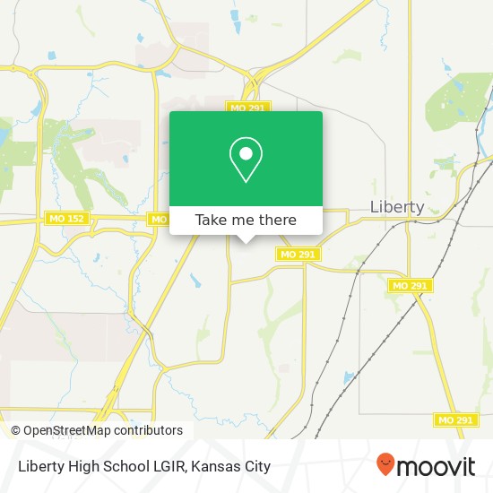 Liberty High School LGIR map