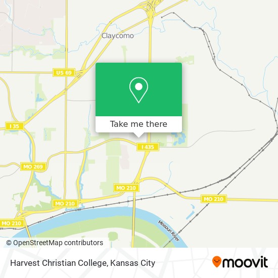 Harvest Christian College map