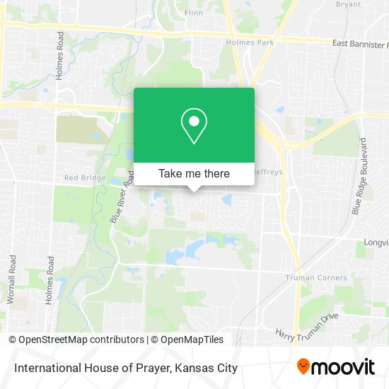 International House of Prayer map