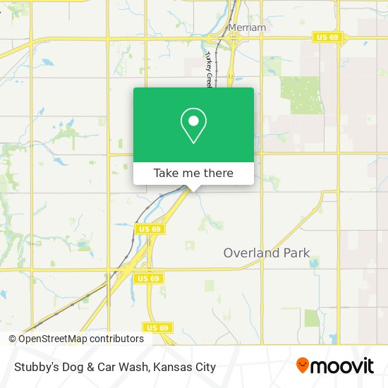 Stubby's Dog & Car Wash map