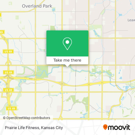 Prairie Life Fitness map