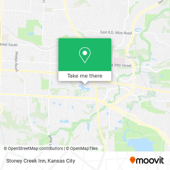 Stoney Creek Inn map