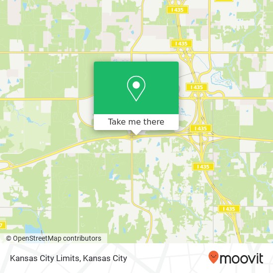 Kansas City Limits map
