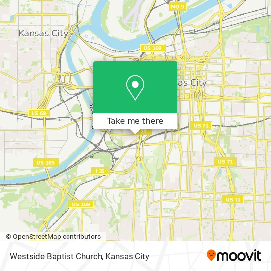 Mapa de Westside Baptist Church