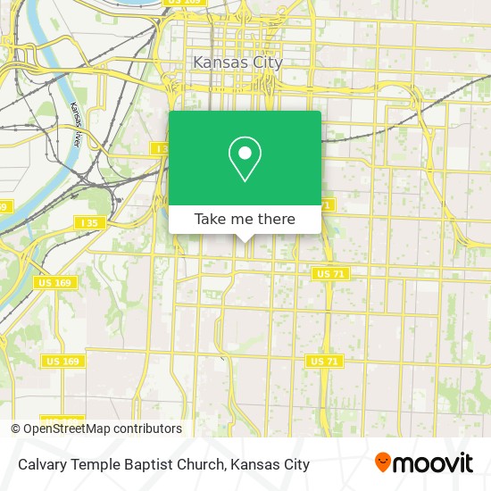 Calvary Temple Baptist Church map
