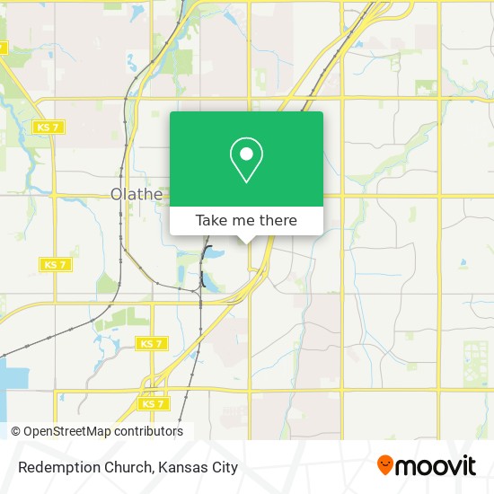 Redemption Church map