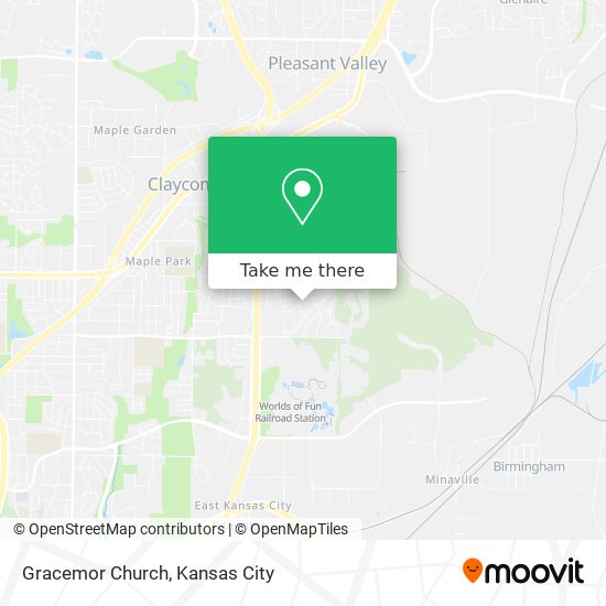 Mapa de Gracemor Church