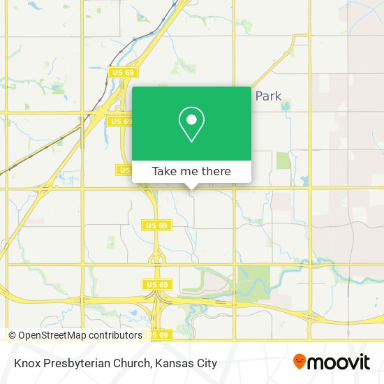 Mapa de Knox Presbyterian Church