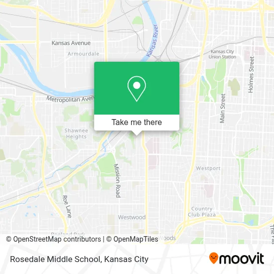 Rosedale Middle School map