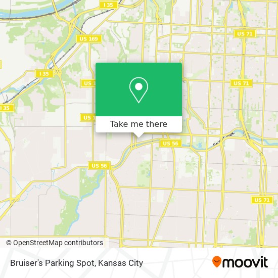 Bruiser's Parking Spot map