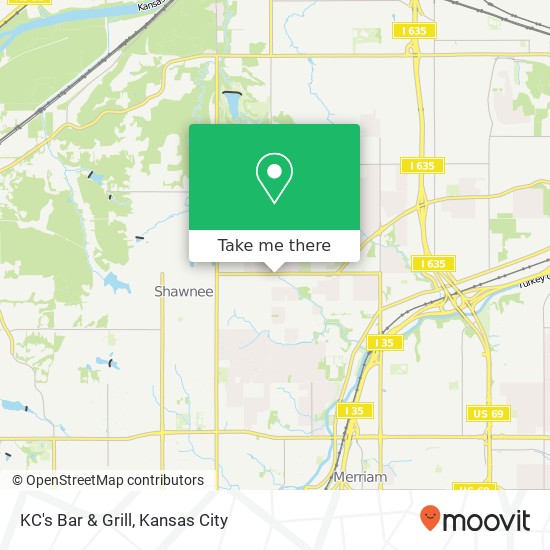 Mapa de KC's Bar & Grill