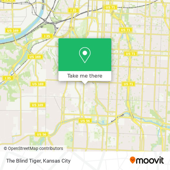 Mapa de The Blind Tiger