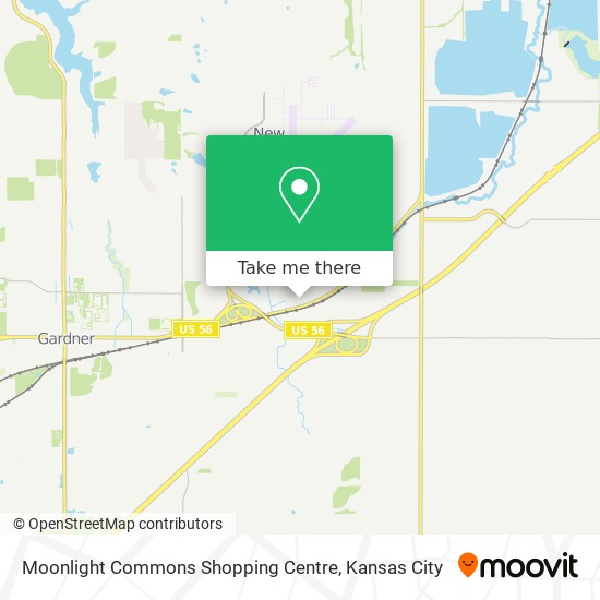 Mapa de Moonlight Commons Shopping Centre