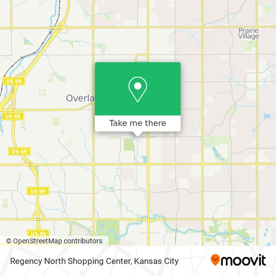 Regency North Shopping Center map