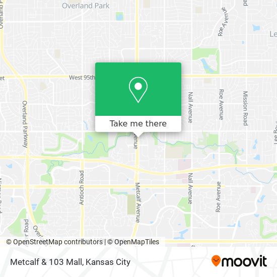 Mapa de Metcalf & 103 Mall