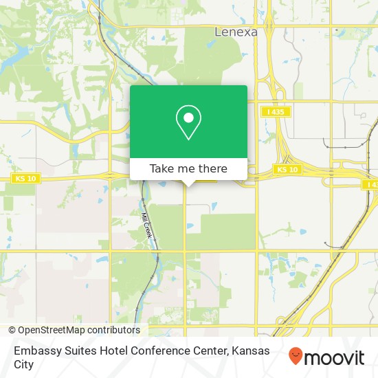 Embassy Suites Hotel Conference Center map