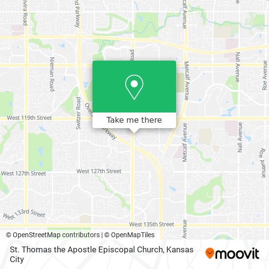 Mapa de St. Thomas the Apostle Episcopal Church