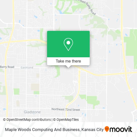 Maple Woods Computing And Business map