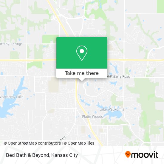 Bed Bath & Beyond map