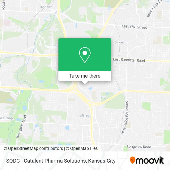 Mapa de SQDC - Catalent Pharma Solutions