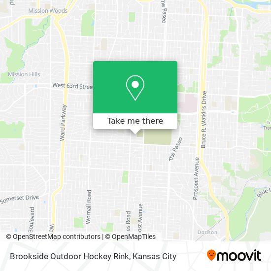 Brookside Outdoor Hockey Rink map