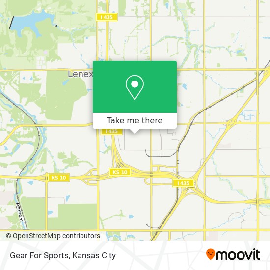 Gear For Sports map