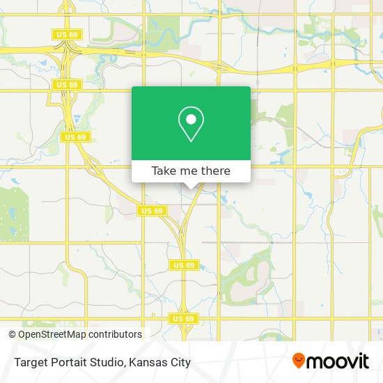 Target Portait Studio map
