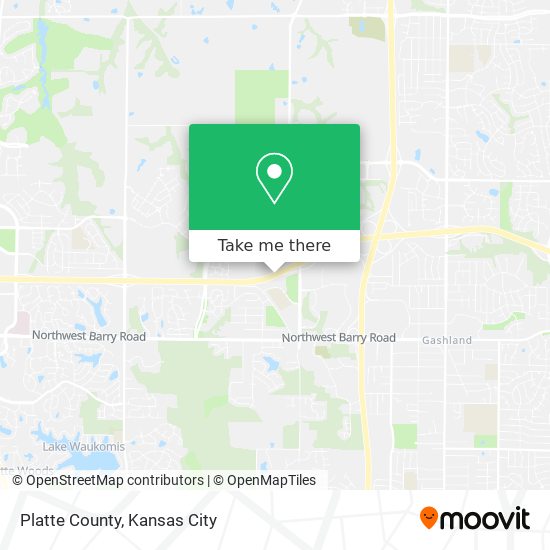 Mapa de Platte County