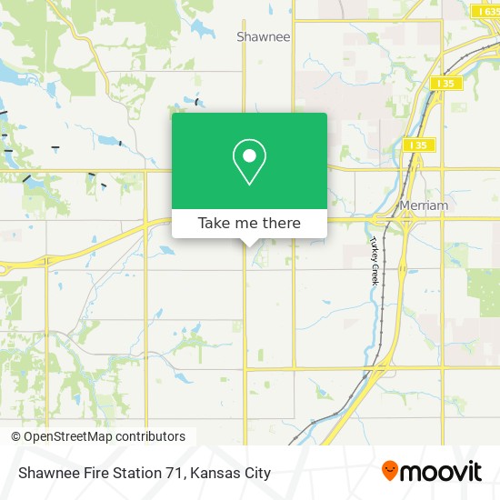 Mapa de Shawnee Fire Station 71